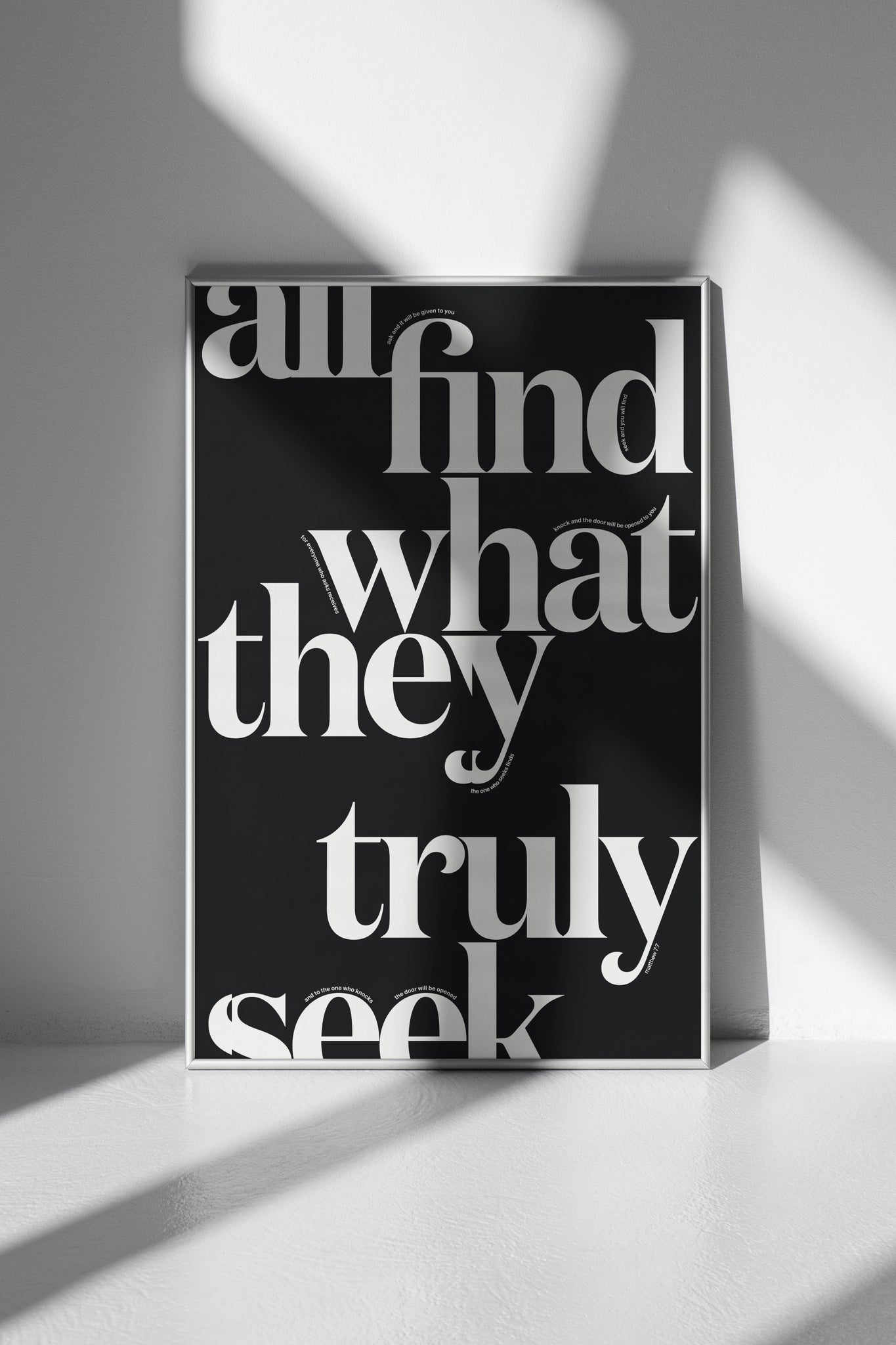 All Find poster by Xtian Miller via SIGNAL A