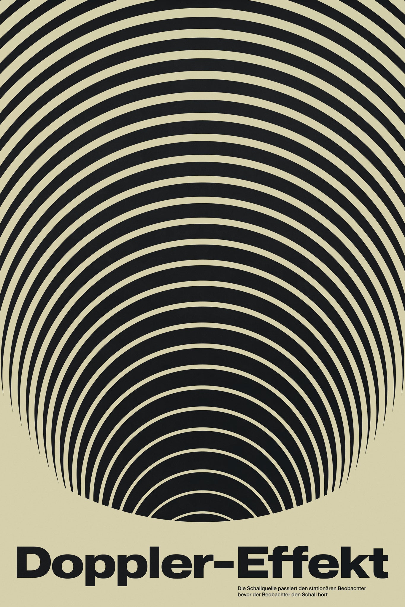 Doppler-Effekt poster by Xtian Miller via SIGNAL A