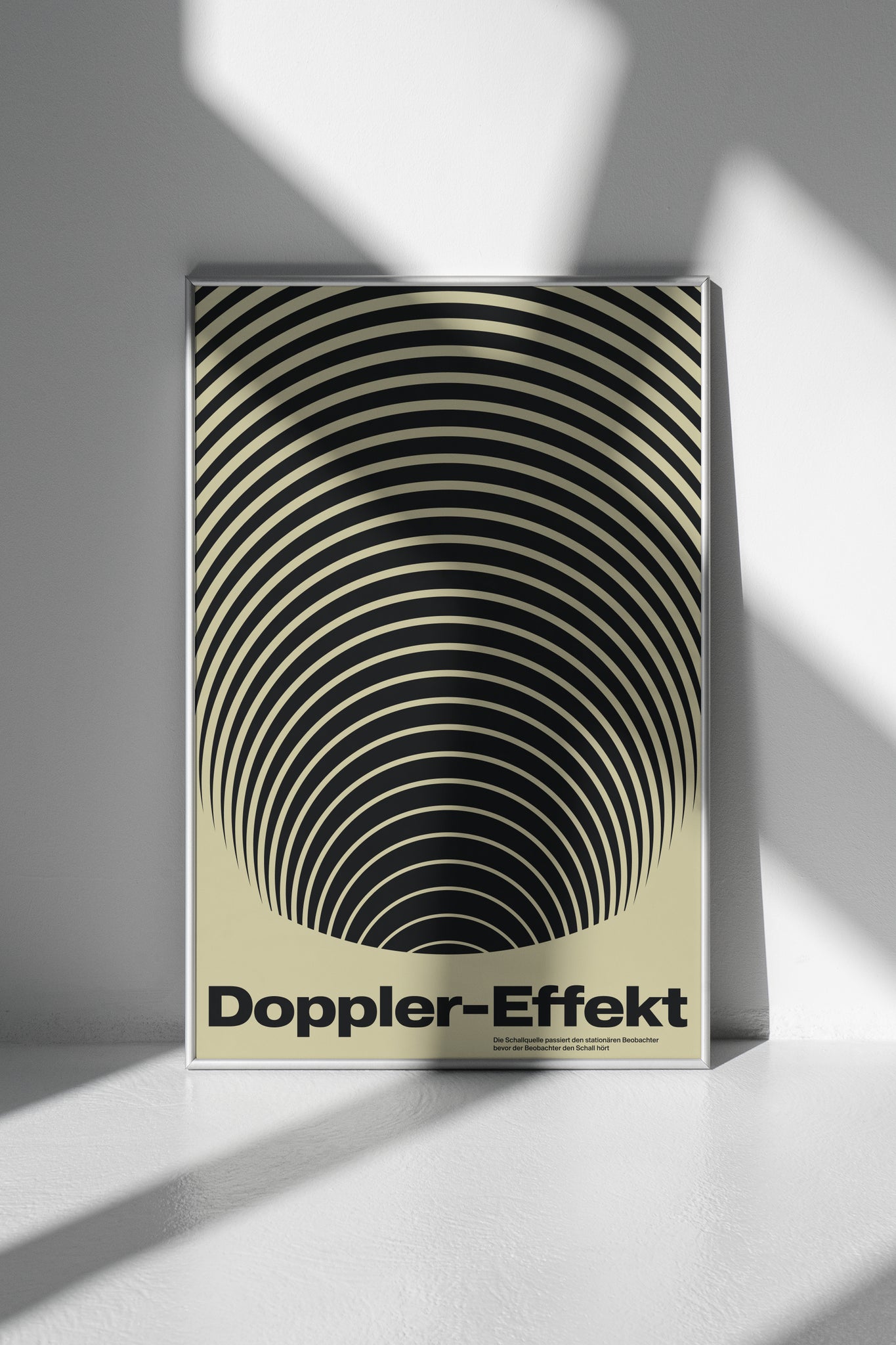 Doppler-Effekt poster by Xtian Miller via SIGNAL A