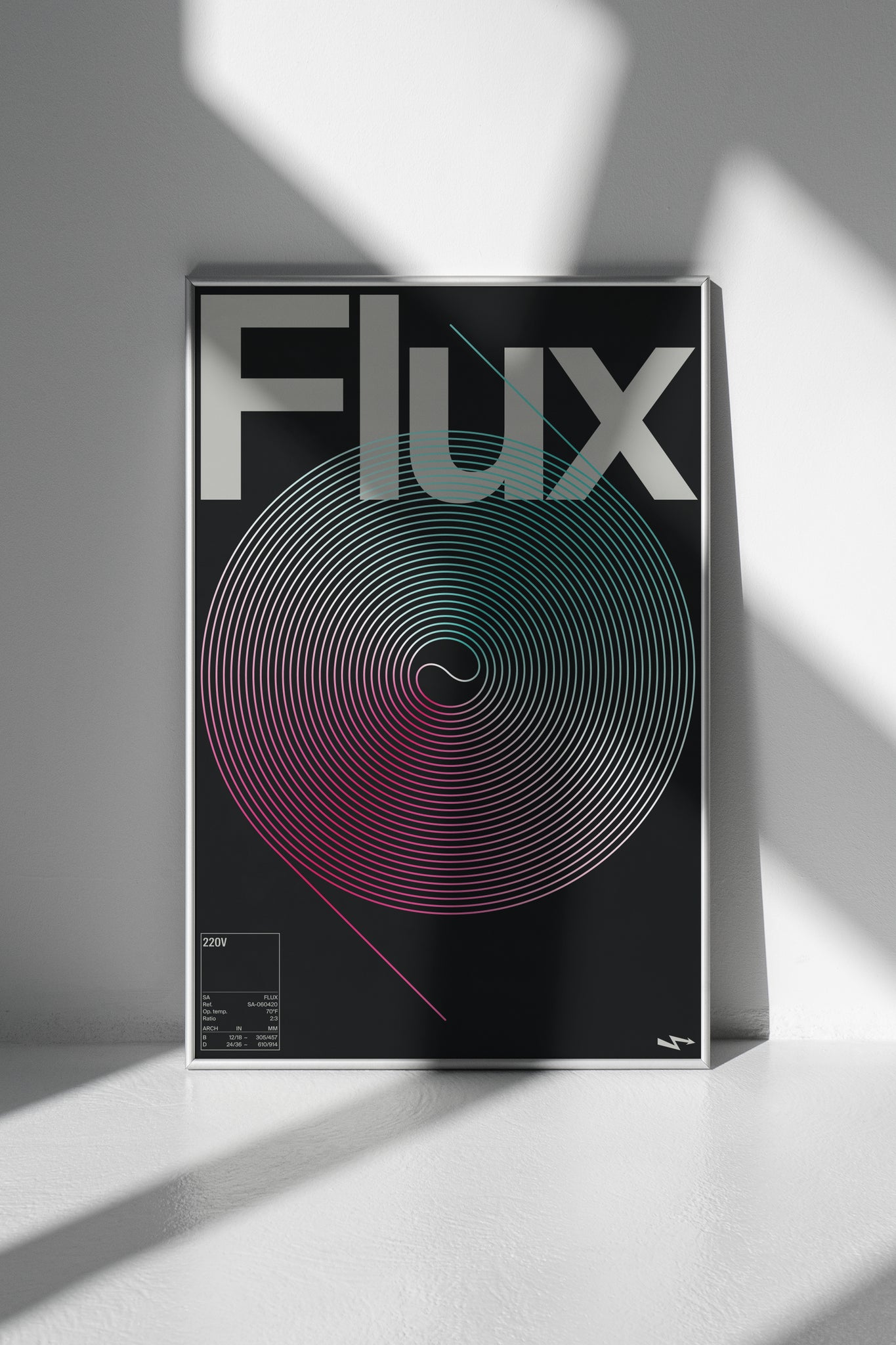 Flux poster by Xtian Miller via SIGNAL A